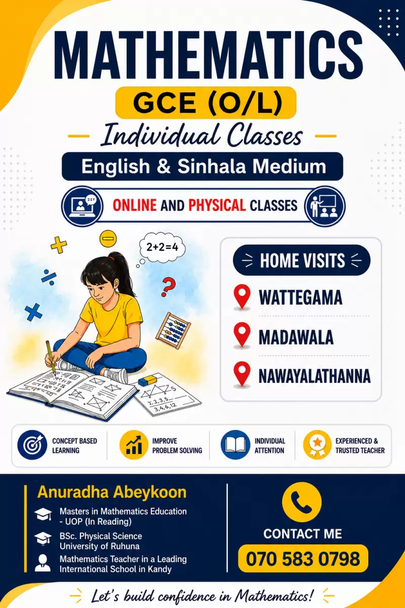 Mathematics Classes