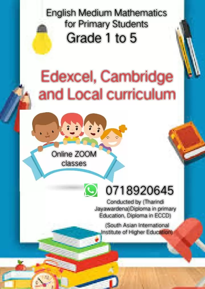 Mathematics : Edexcel, Cambridge and Local curriculums