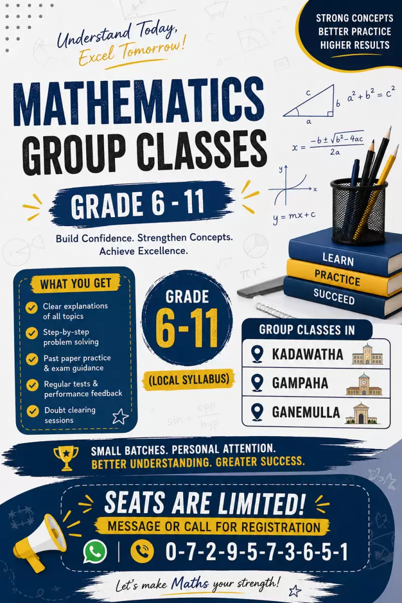 Mathematics Grade 6-11