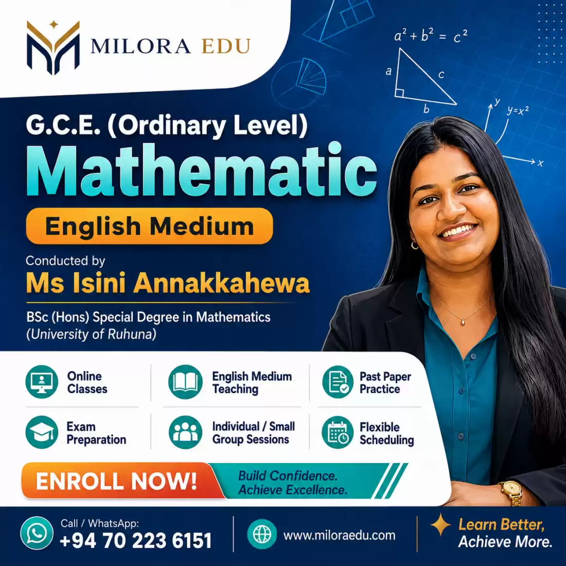 Mathematics - Online Classes