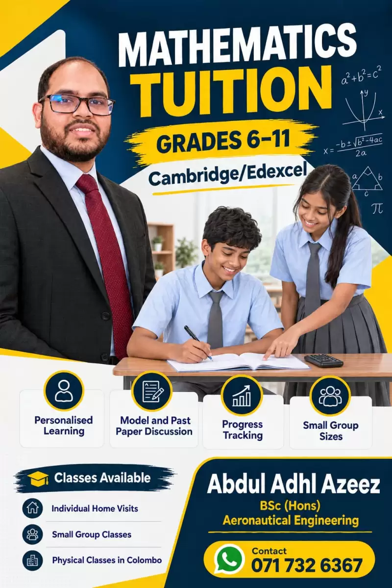 Maths Classes Grades 6 - 11 (Edexcel/Cambridge) Individual And Small Groups Home Visits For Guaranteed Results!