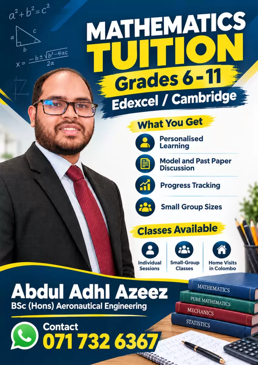 Maths Classes Grades 6 - 11 (Edexcel/Cambridge) Individual And Small Groups Home Visits for Guaranteed Results!