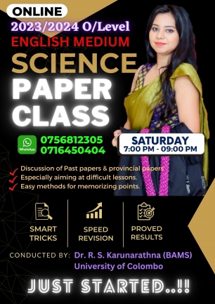 2023/2024 Science Online Paper Class - Pasr Paper Discussion