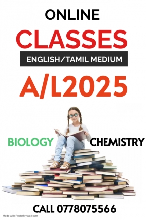 2025.2024 A/L EM/TM Chemistry and Biology
