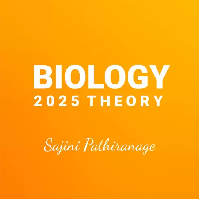 2025 Biology Revision and Paper Class