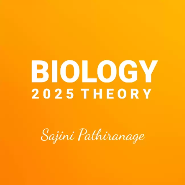 2025 Biology Theory and Paper Class