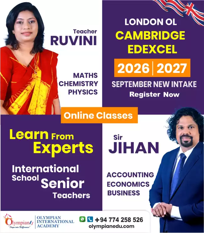2026 | 2027 London OL - Edexcel Cambridge