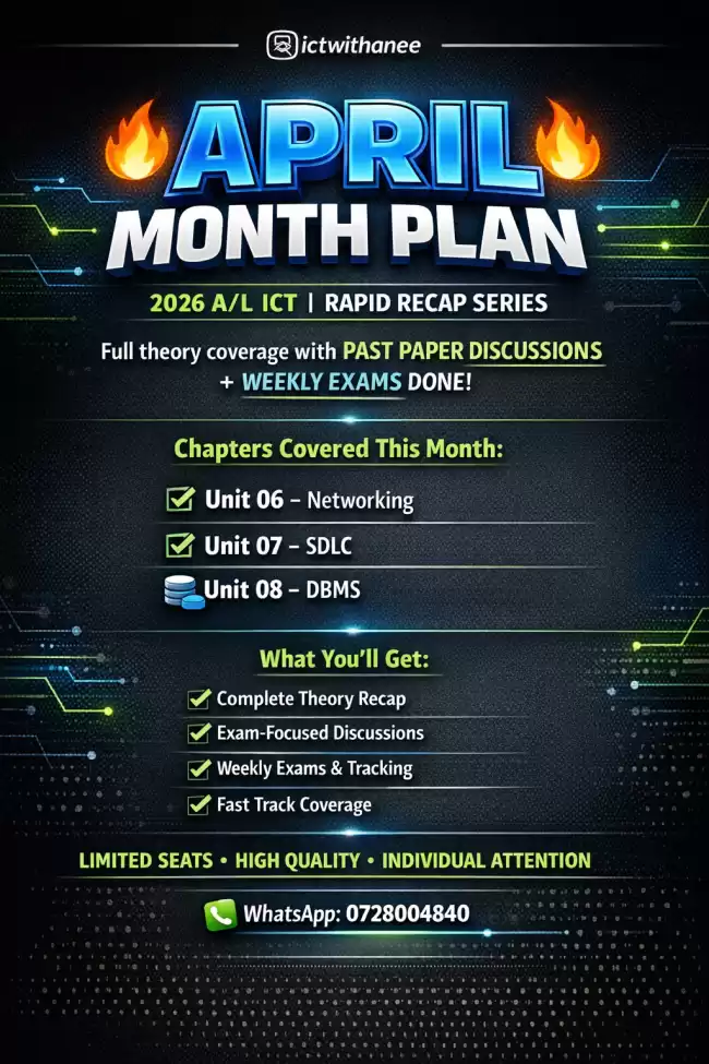 2026 A/L- The Rapid Recap Series