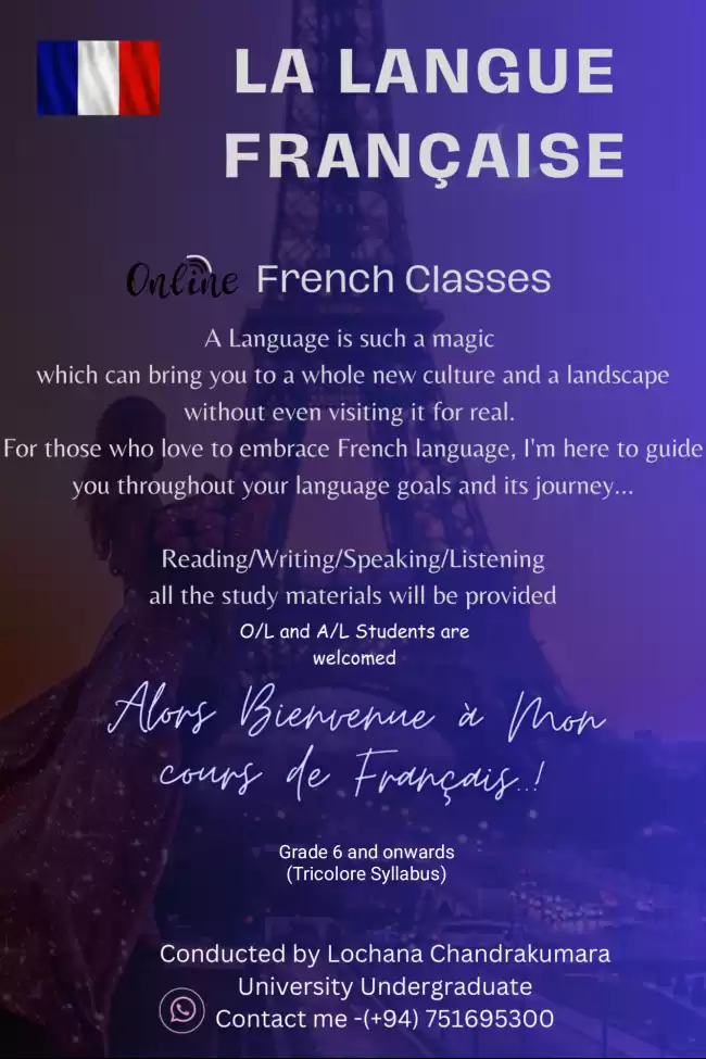 2027 A/L French Language