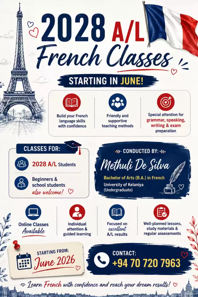 2028 AL Online French Class