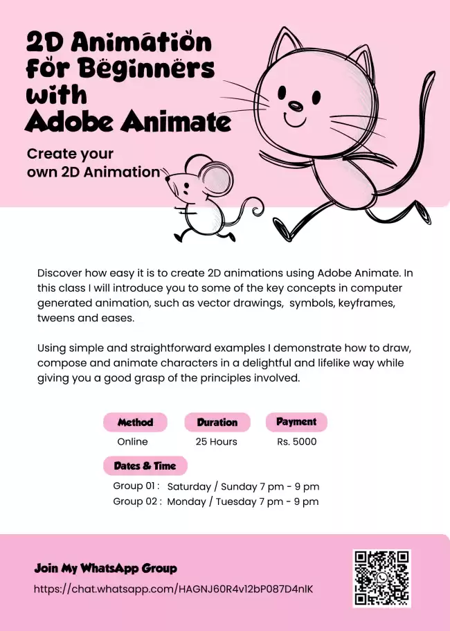 2D Animation for Beginners with Adobe Animate