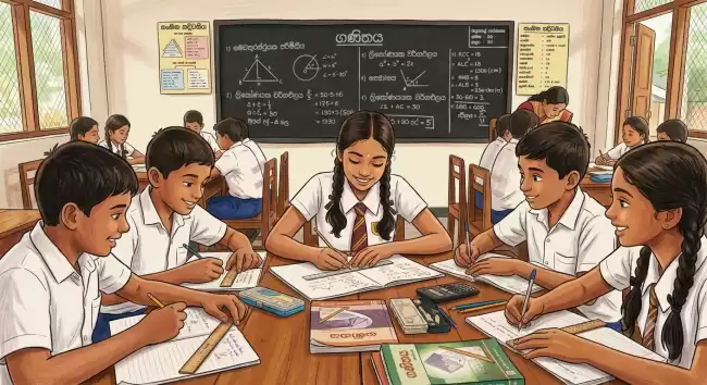 📚 6 ශ්‍රේණියේ සිට 11 ශ්‍රේණිය දක්වා ගණිතය (සිංහල මාධ්‍ය)