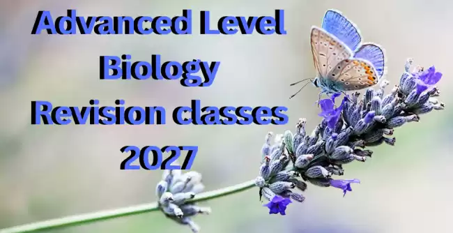 A/L Biology 2027 Revision/Paper classes