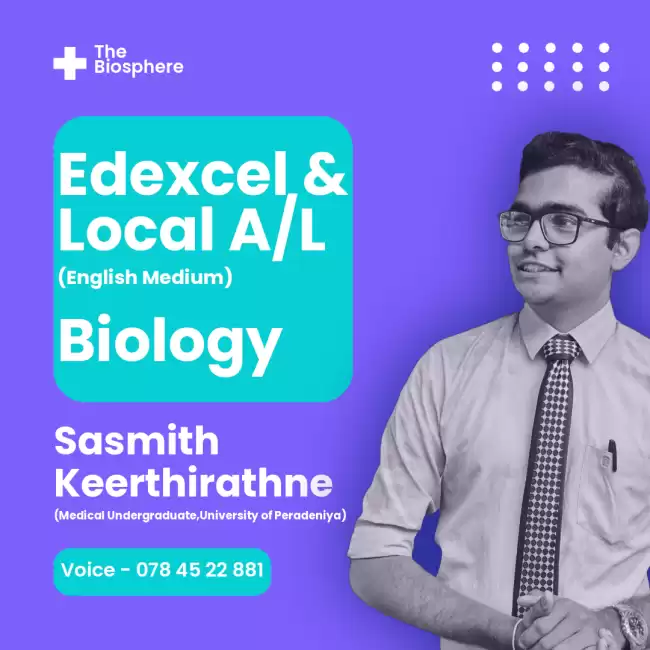 A/L biology - English/Sinhala Medium