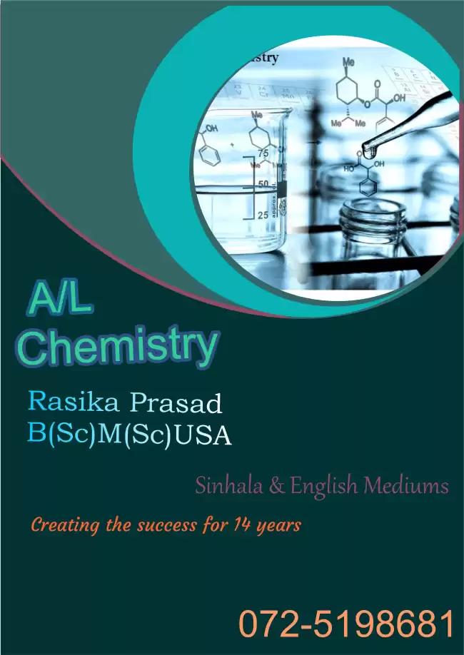 A/L Chemistry English/Sinhala medium