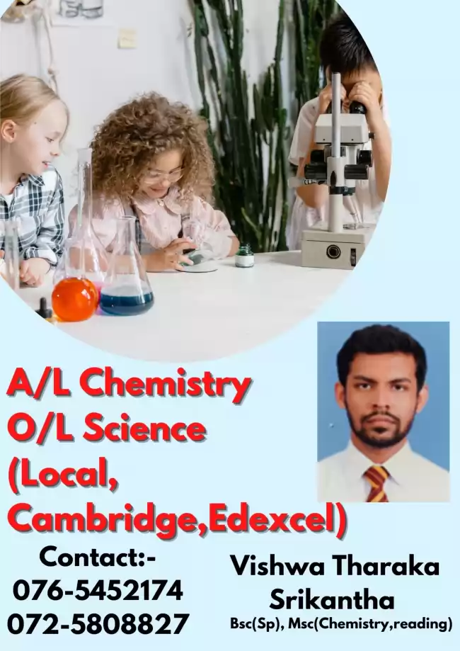 A/L Chemistry  O/L Science