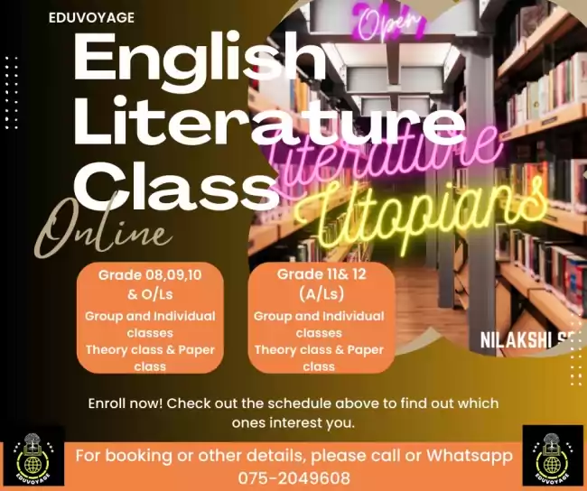 A/L English Literature and Language