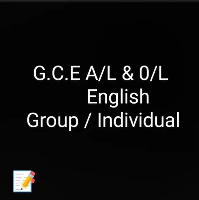 A/L & O/L English group and individual