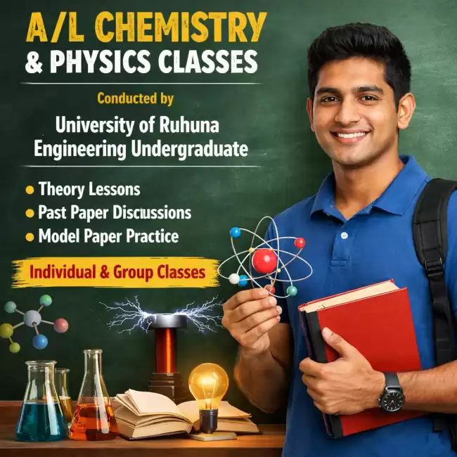 A/L Physics and Chemistry with Experiance Tutor