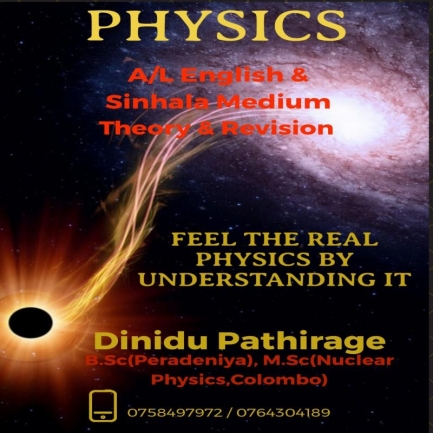 A/L Physics (English & Sinhala Medium) / Edexcel ,IGCSE