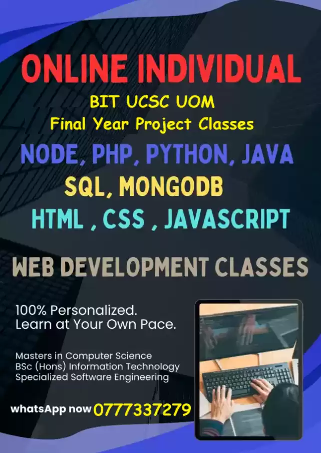 A Step-by-step guide to apply for BIT UoM UCSC Final Year Software Project Development Proposal Source Code