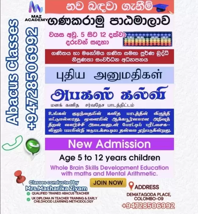 Abacus physical classes