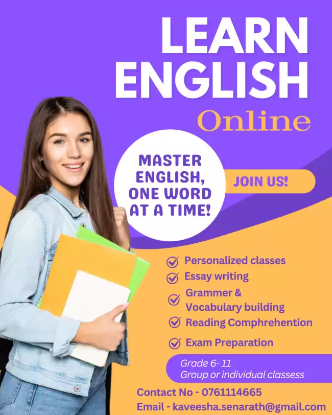Academic English Class For Grades 6–13