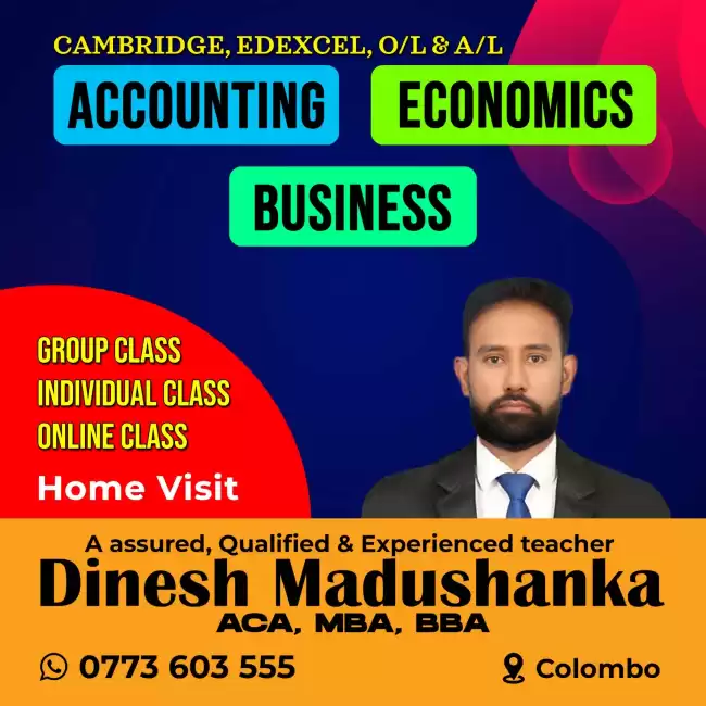 Accounting, Economics Business AL- OL- Cambridge/ Edexcel