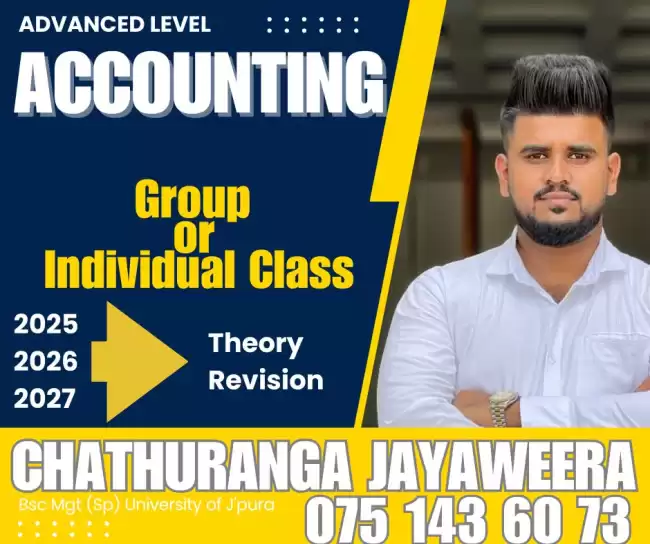 Accounting Individual or Group Class
