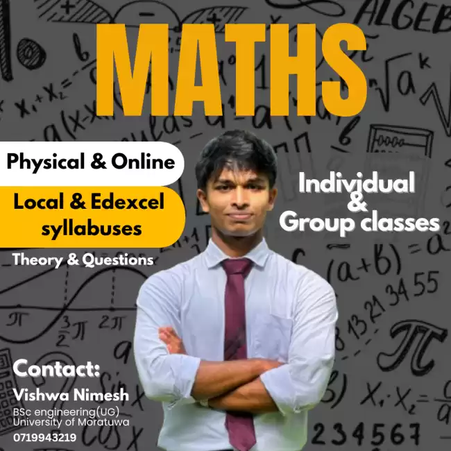 Advanced Level Local syllubus Combined Maths, Edexcel & Cambridge syllubuses Maths