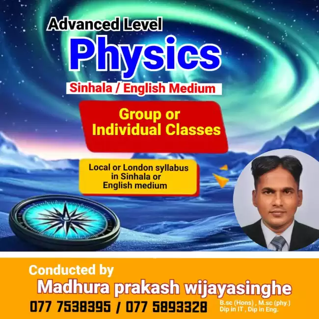 Advanced level physics tution classes.