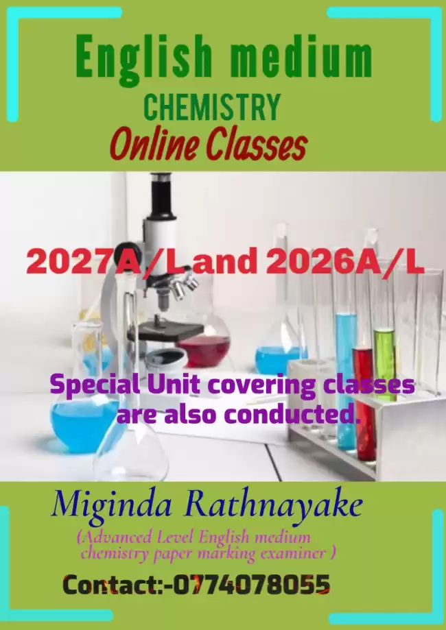 Advanced online chemistry classes