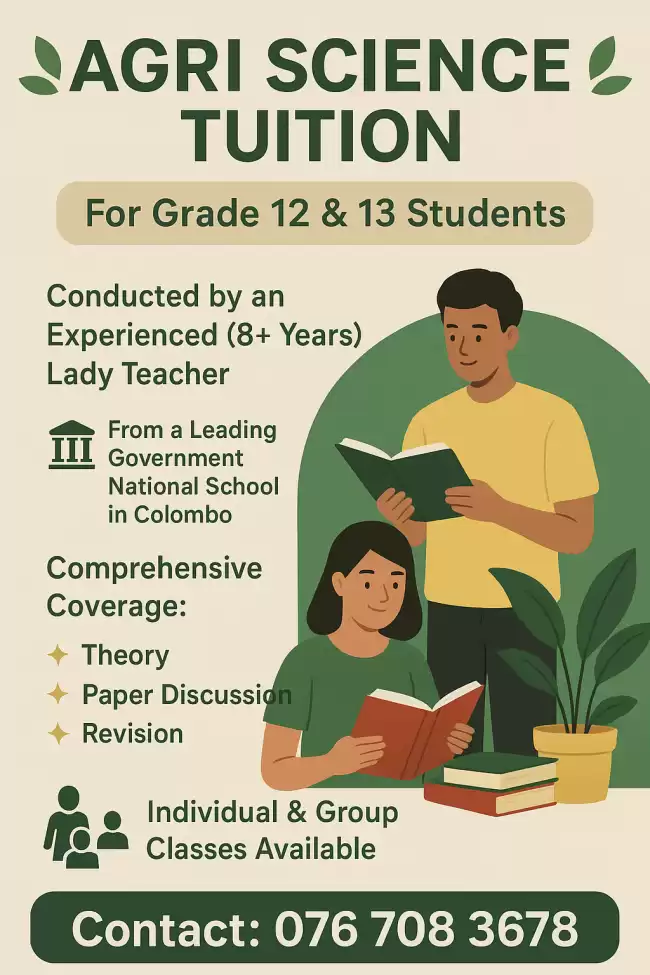 Agri Science Tuition