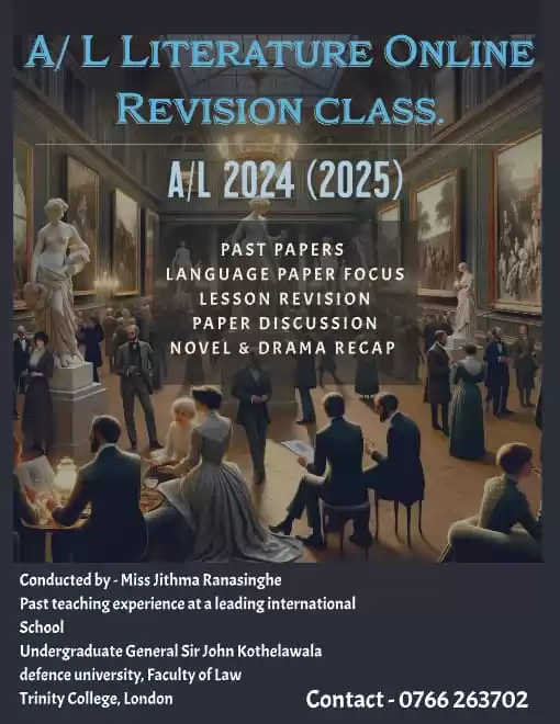 AL 2024 (2025) Literature Revision Class