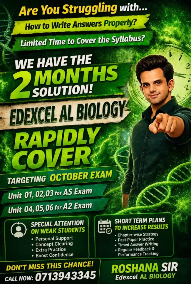 AL Biology AS and A2