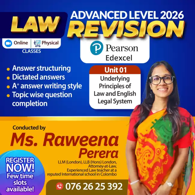 AL Edexcel Law