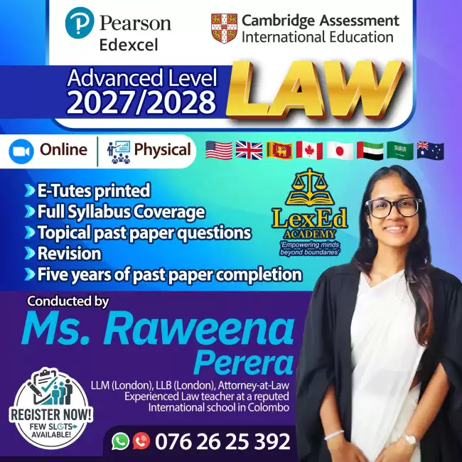 AL Edexcel Law