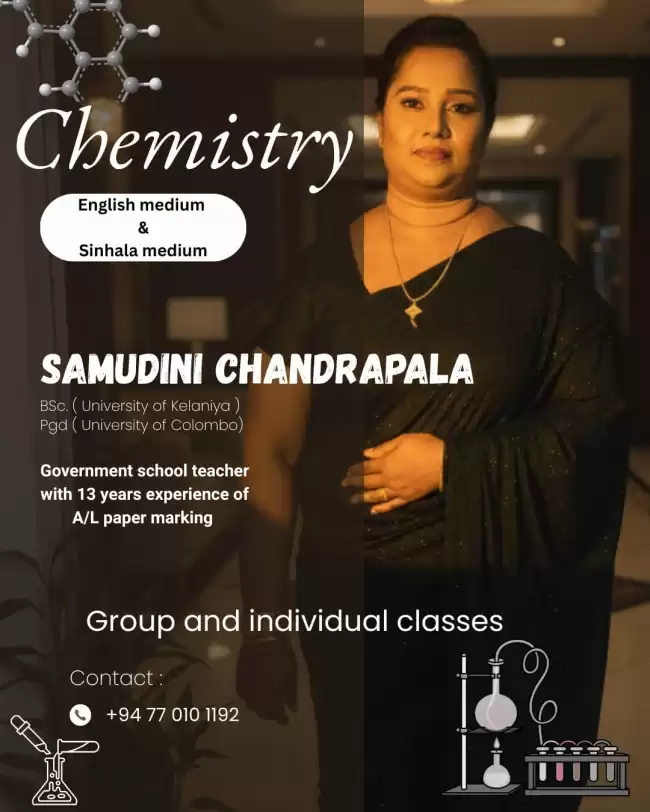 Al English medium and Sinhala Medium Chemistry