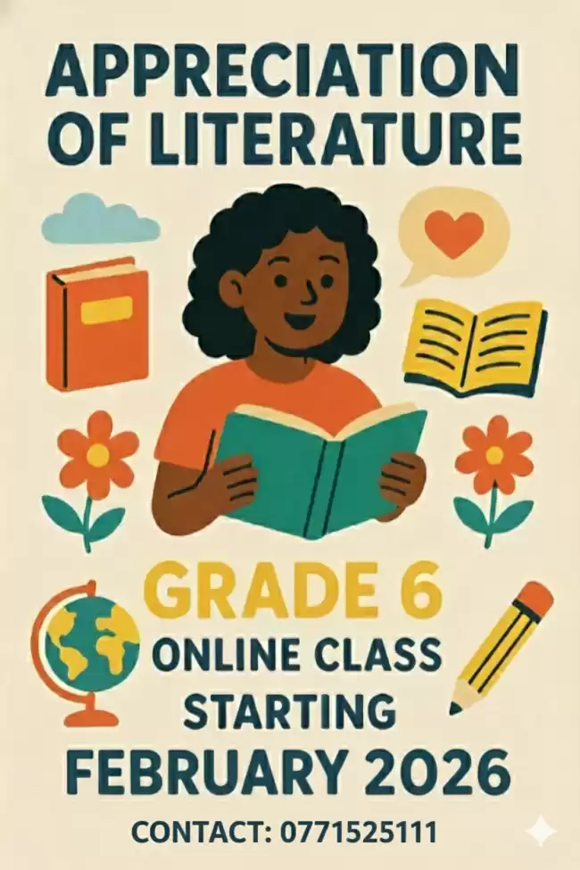 Appreciation of English Literature for grade 6
