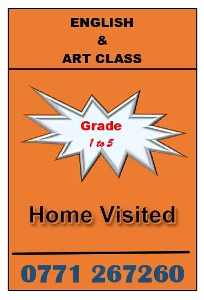 Art & English Classes for School Students