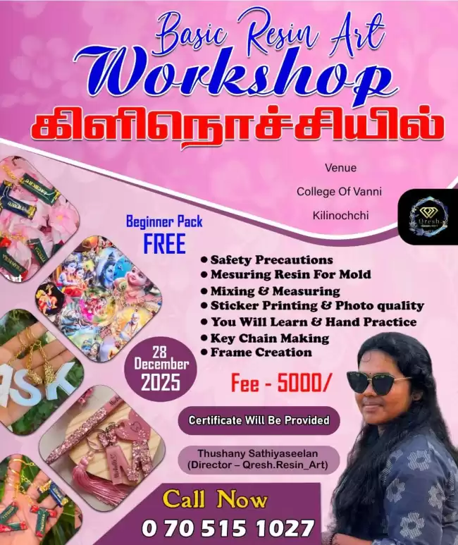 Best Resin Art Workshop And Class