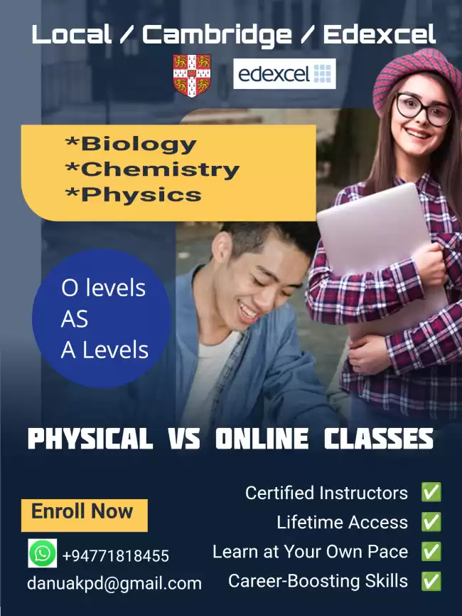 Biology classes for Local vs International curriculums