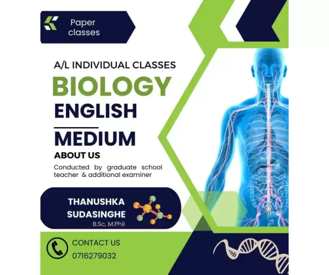 Biology English medium