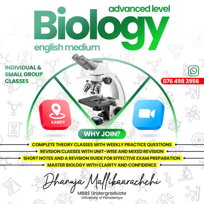 Biology (English Medium)