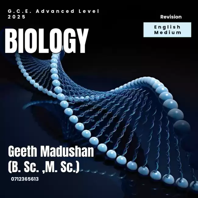 Biology English Medium 2026