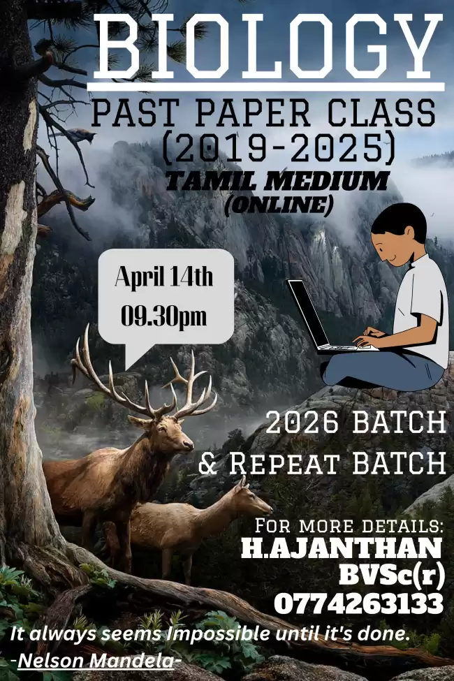 BIOLOGY-Paper Class (2026 & Repeat)