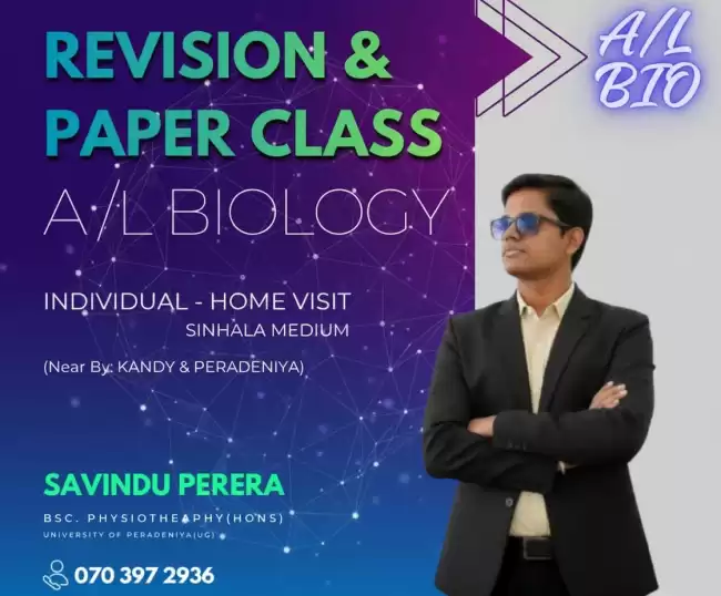 Biology revision and paper class