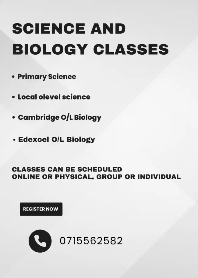 Biology / Science classes