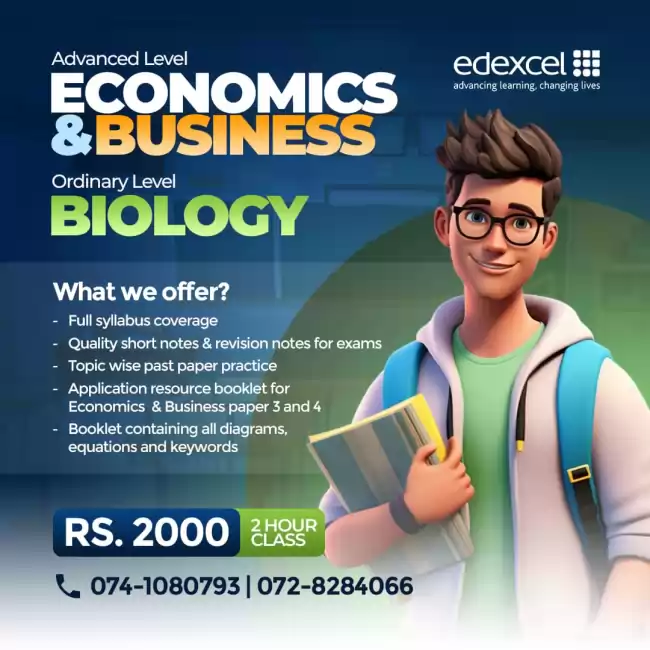 Business & Economics A-Level Edexcel Tuition