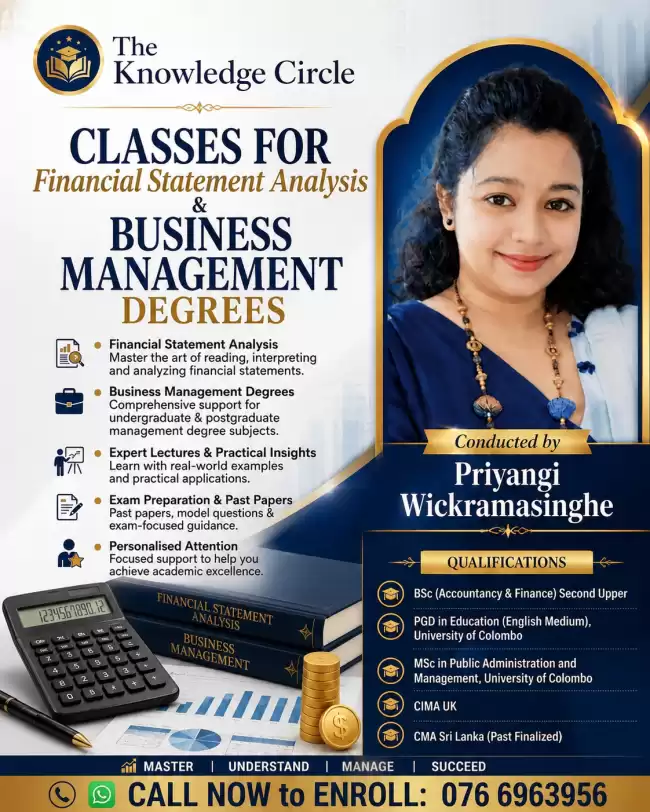 BUSINESS & FINANCE DEGREE TUITION CLASSES
